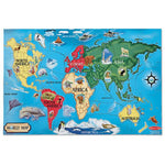 World Map Floor Puzzle  - Melissa and Doug