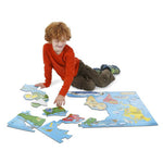 World Map Floor Puzzle  - Melissa and Doug