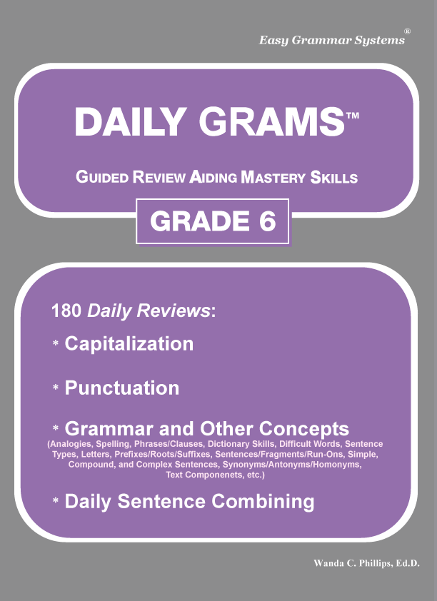 Daily GRAMS®: Grade 6 Teacher Text