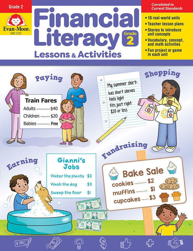 Financial Literacy Lessons and Activities, Grade 2 — Teacher’s Resource, Print