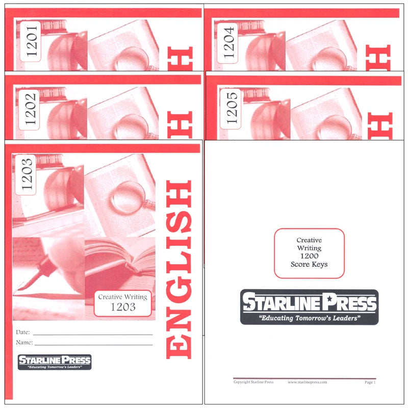 Starline Press Creative Writing Set (English 12)