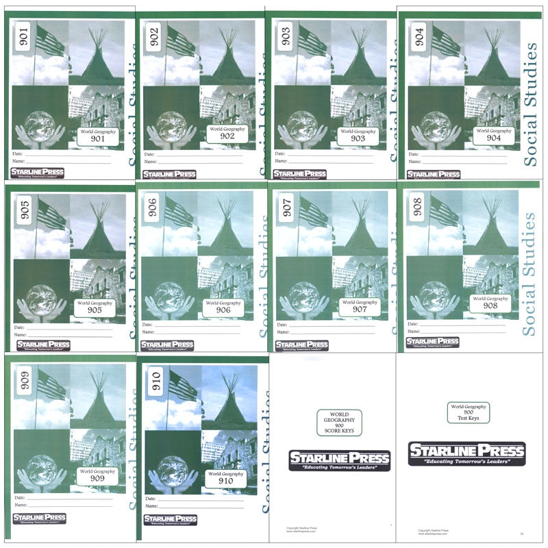 Starline Press World Geography Set