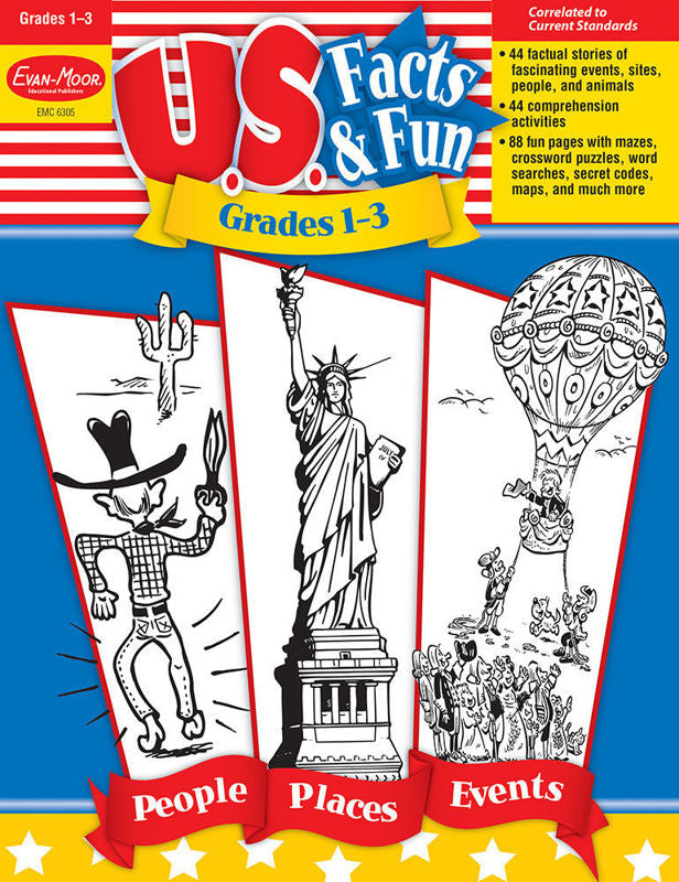 U.S. Facts & Fun, Grades 1-3 - Teacher Resource