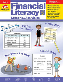 Financial Literacy Lessons and Activities, Grade 5 — Teacher’s Resource, Print