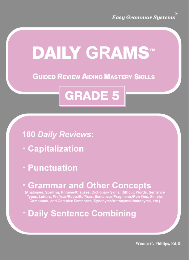 Daily GRAMS®: Grade 5 Teacher Text