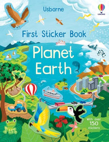 First Sticker Book Planet Earth Usborne