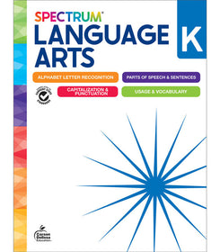 New Spectrum Language Arts Workbook Grade K Paperback