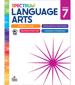 New Spectrum Language Arts Workbook Grade 7 Paperback