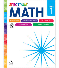 New Spectrum Math Workbook Grade 1 Paperback