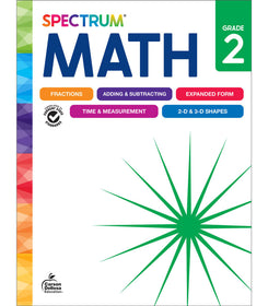 New Spectrum Math Workbook Grade 2 Paperback