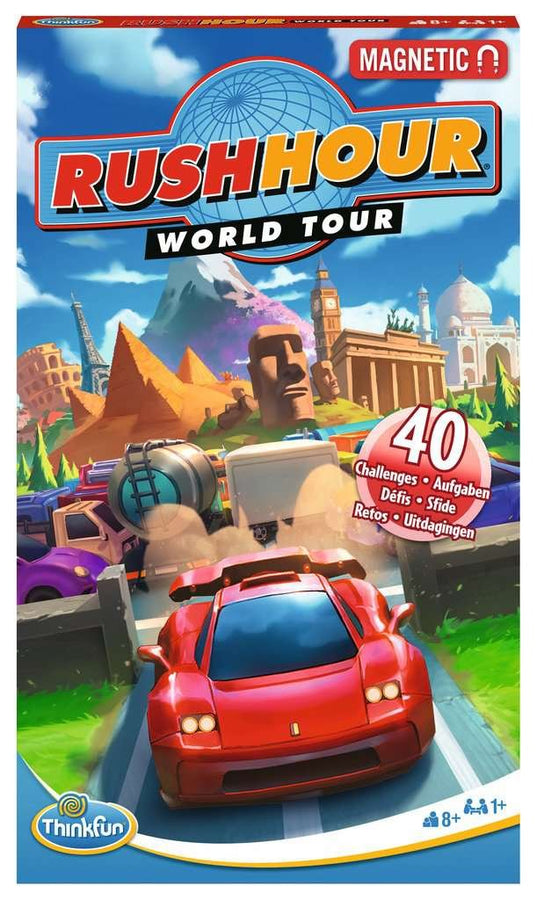 Rush Hour World Tour Magnetic Travel Puzzle