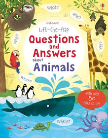 Lift-the-flap Questions and Answers about Animals Usborne