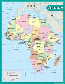 Africa Map Chart