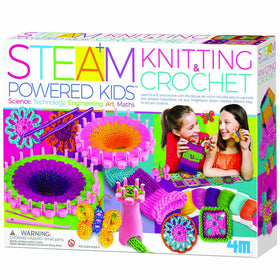 4M STEAM: Knitting & Crochet Kit