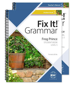 IEW Fix It! Grammar: Level 5 Frog Prince [Teacher/Student Combo]