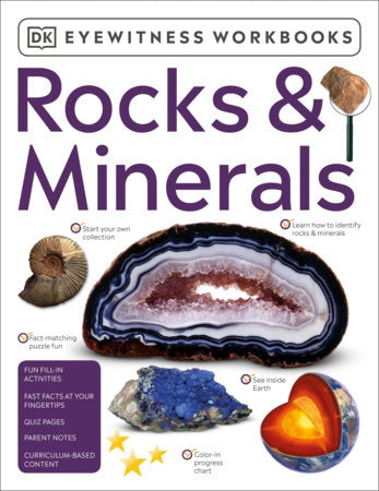 Eyewitness Workbooks Rocks & Minerals By DK