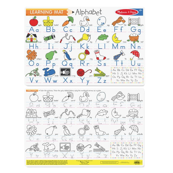 Alphabet Write-A-Mat -Melissa & Doug