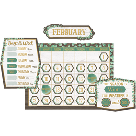 Eucalyptus Calendar Bulletin Board