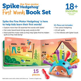 Spike the Fine Motor Hedgehog® First Words