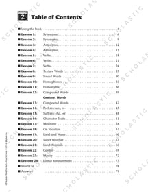 240 Vocabulary Words Kids Need to Know: Grade 2-Scholastic