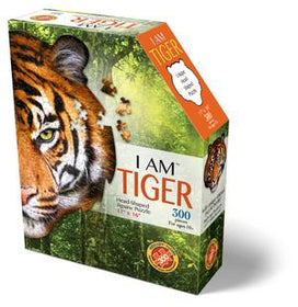 I AM Tiger 300-Piece Puzzle - Mass Capp Puzzles