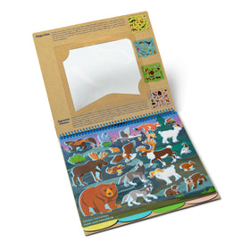 National Parks Reusable Stickers - Park Animals