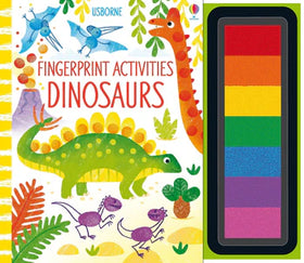 Usborne Fingerprint Activities Dinosaurs