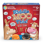 Riddle Moo This™ A Silly Riddle Word Game - Learning Resources