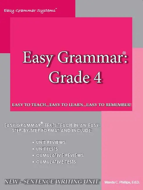 Easy Grammar®: Grade 4 Teacher Edition