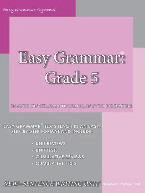 Easy Grammar®: Grade 5 Teacher Edition