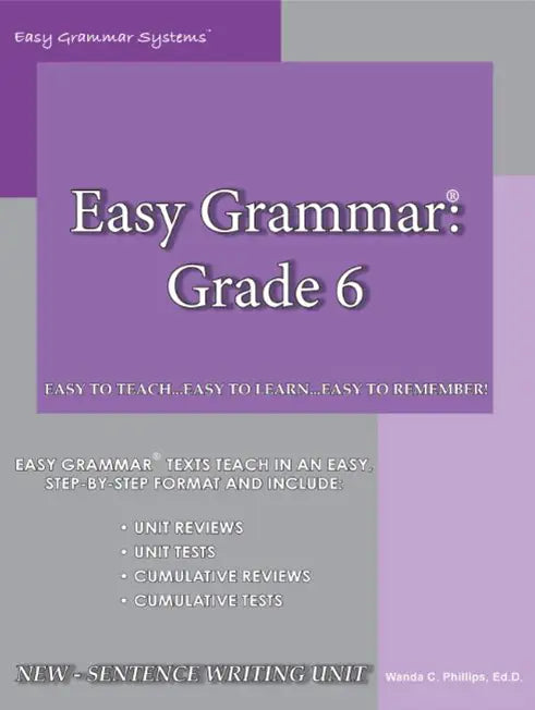 Easy Grammar®: Grade 6 Teacher Edition