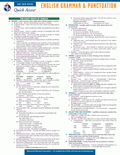 English Grammar and Punctuation- REA's Quick Access Reference Chart