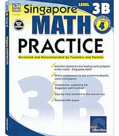 Singapore Math Practice Level 3B (Clearance)