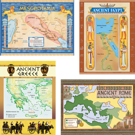 Ancient Civilazations Bulletin Board Set - Teacher Created Resources