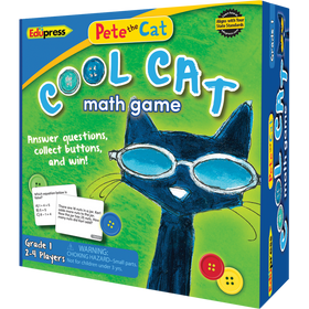 Pete the Cat Cool Cat Math Game Grade 1