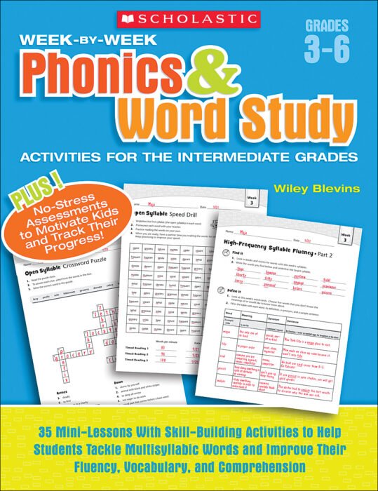 Week-by-Week Phonics & Word Study Activities for the Intermediate Grades