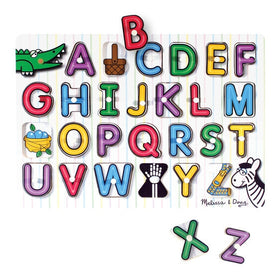 See-Inside Alphabet Peg Puzzle - 26 pieces