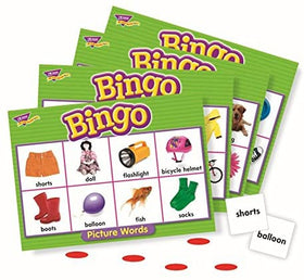 Picture Words Bingo Game - The Learning Journey