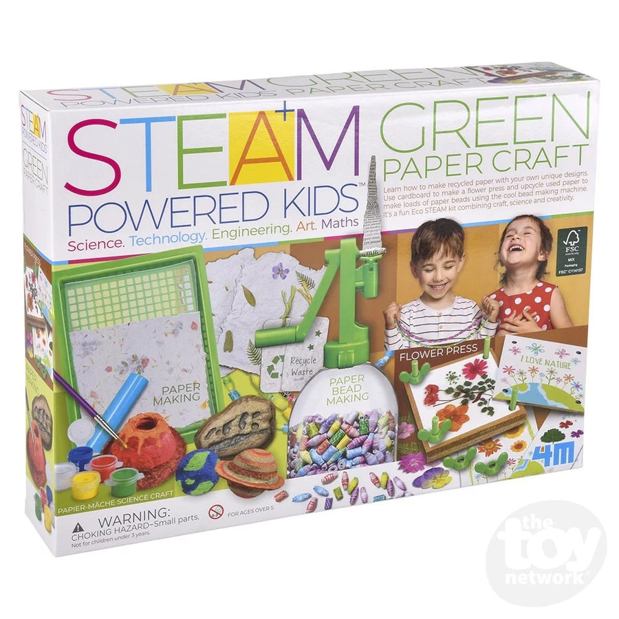 4M STEAM: Green Paper Craft