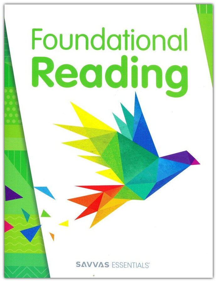 Foundational Reading Kindergarten