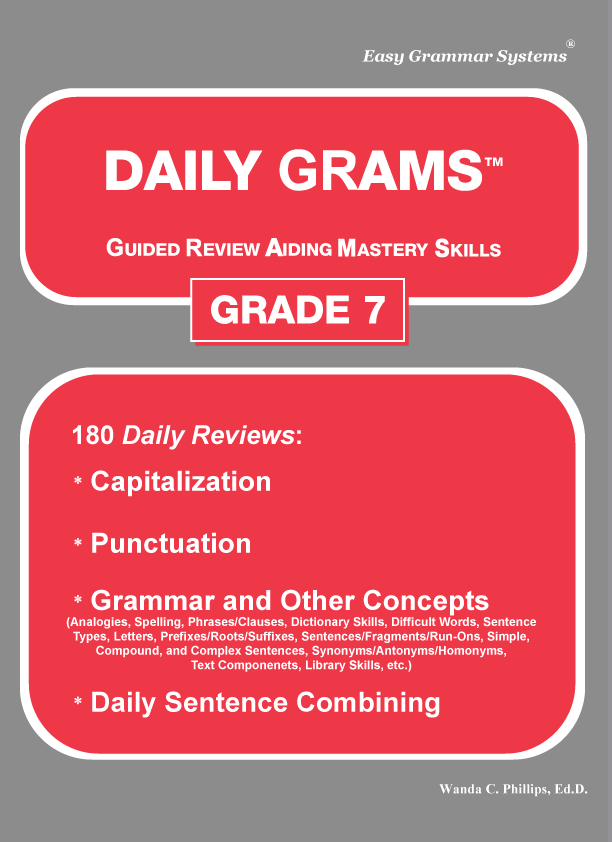 Daily GRAMS®: Grade 7 Teacher Text