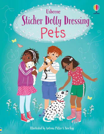 Usborne Sticker Dolly Dressing Pets