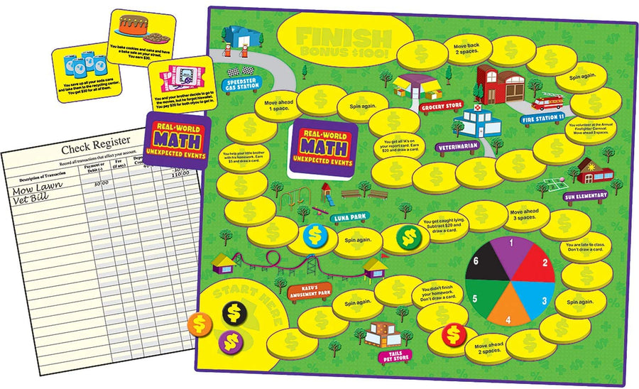 Real-World Math: Unexpected Events, Applying Math Concepts to Everyday Life - Teacher Created Resources