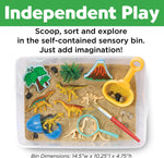 Sensory Bin: Dinosaur Dig