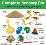 Sensory Bin: Dinosaur Dig