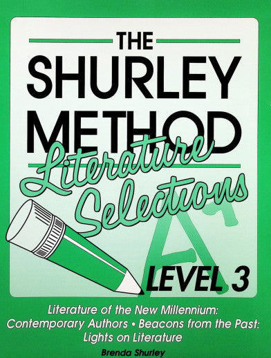 Shurley English Level 3 Literature Selections Limited Quantities Available)