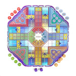 Fancy Pachisi Board Game - eeBoo