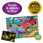 Puzzle Doubles! Glow In The Dark! Dino - The Learning Journey