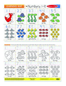 Learning Mat: Numbers 1-10 - Melissa and Doug