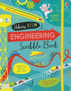 Usborne Engineering Scribble Book